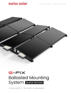 For flat roof 10°